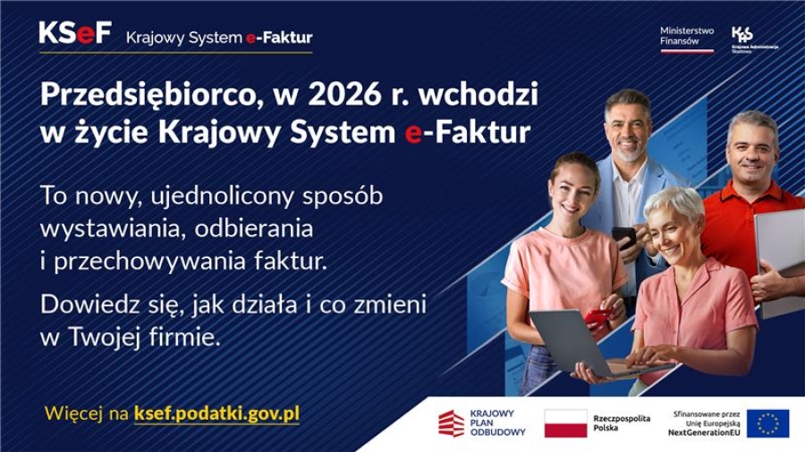 KSeF od 2026 roku. Przygotuj się na obowiązkowe e-fakturowanie