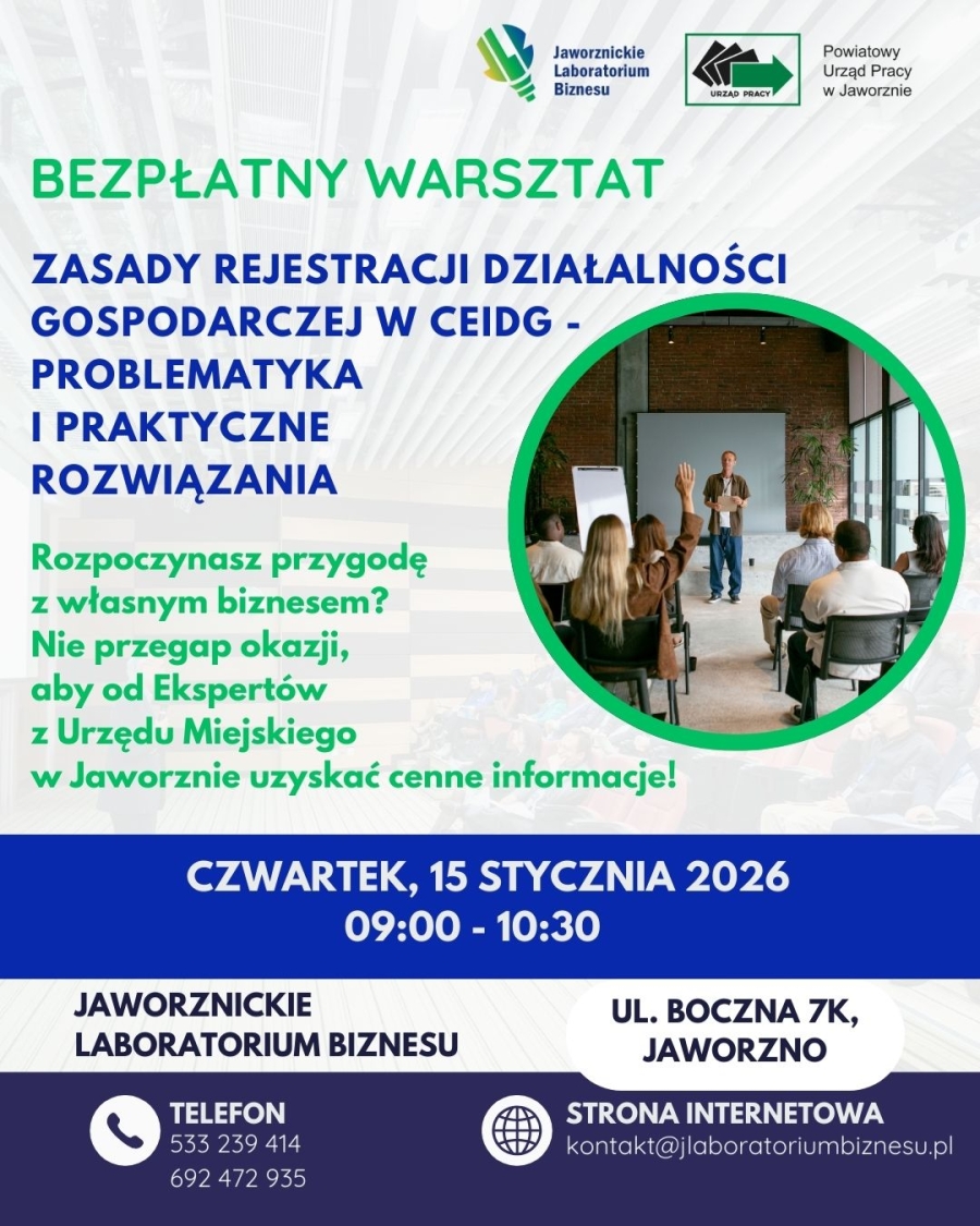 Zasady rejestracji działalności gospodarczej w CEIDG - problematyka i praktyczne rozwiązania